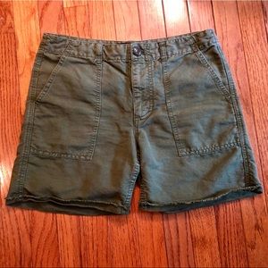 J. Crew Women’s Army Green Foundry Shorts | Size 4